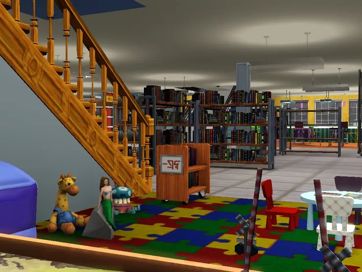 從大窗望回店內。