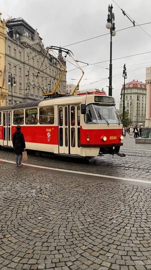 ▲布拉格的路面電車