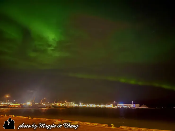 極光越來越明顯。