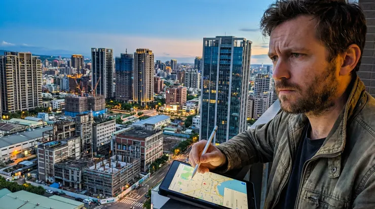 桃園定點茶服務的空間分佈與城市發展的深層邏輯。