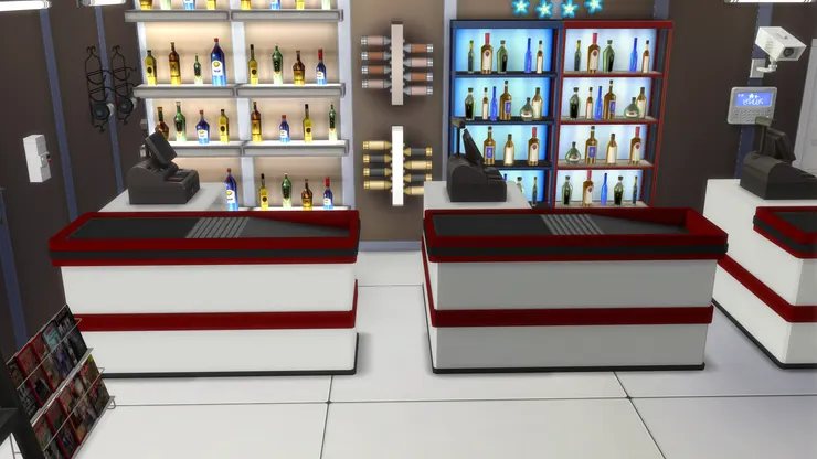 收銀處我來來回回走了很多遍，因為要買夠忘了100元還是150元才能刷信用卡，但買來買去都不夠。