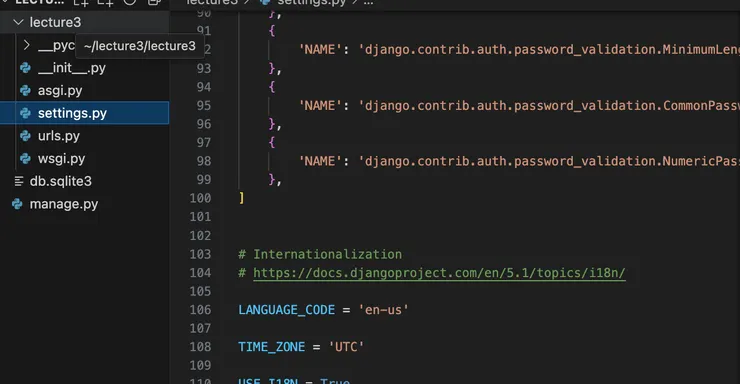 自動生成的專案檔