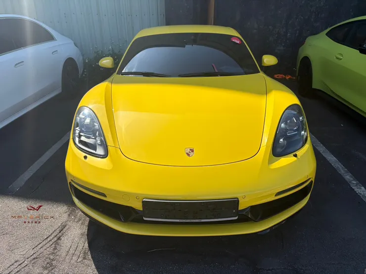 韓規 2019 Porsche 718 Cayman GTS 2.5 到港拆櫃