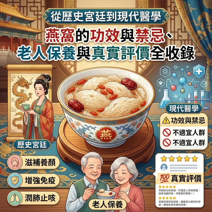 燕窩的功效與禁忌