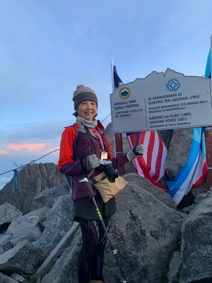 第二天早上的登頂照