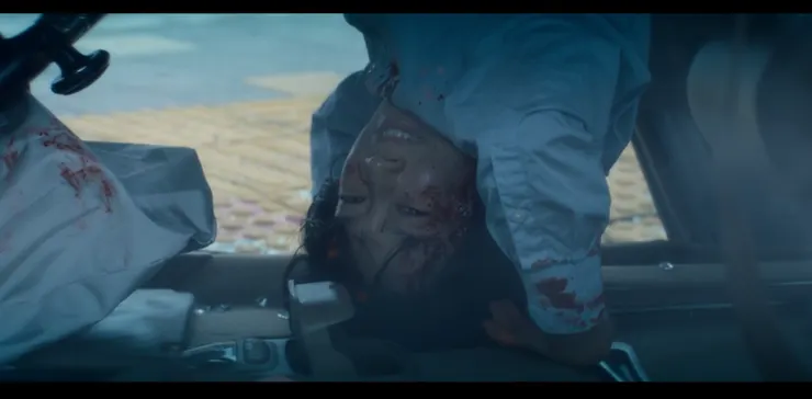 第五集黃智熙看到女兒張喜秀安全無事而綻放笑容，這一幕讓人鼻酸。（Source: Disney+）