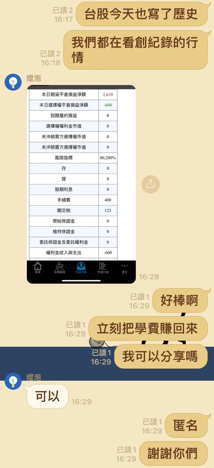 同學把學費一天就賺回來