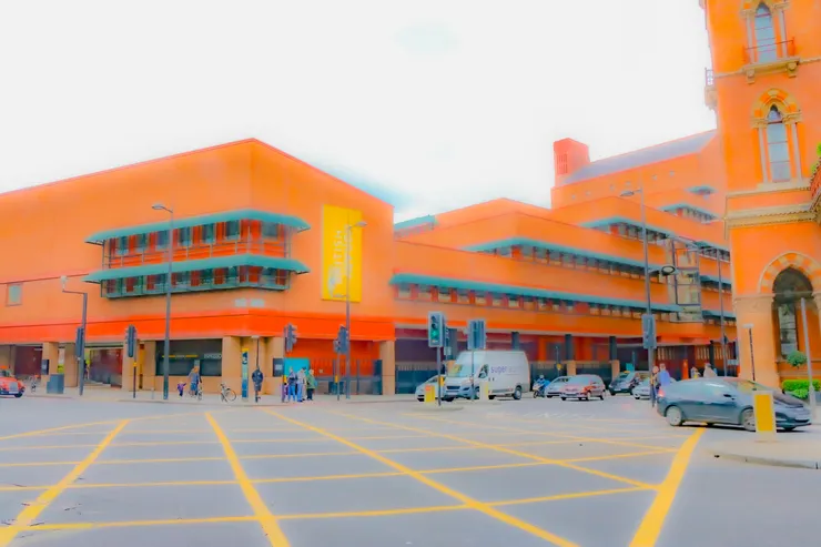 大英圖書館一景