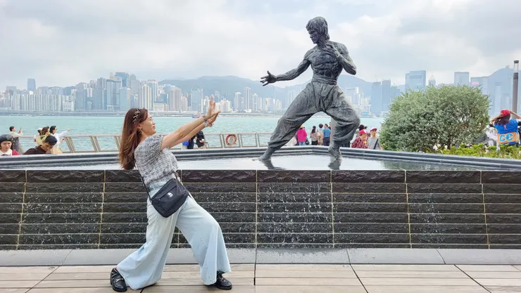 香港-維多利亞港||但我用氣功真的不講武德，我要笑死了