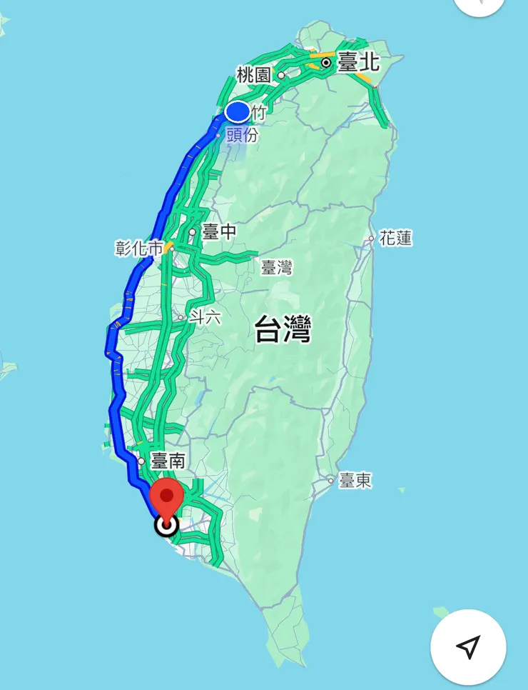 距離：311公里          時間：13小時          加油打氣：28