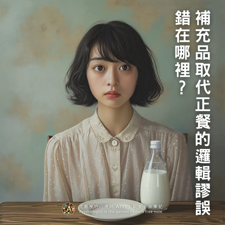 越早破解越好的減重迷思 (6)【用營養補充品取代正餐來減重的邏輯謬誤】錯在哪裡？