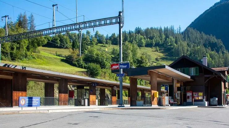 Filisur車站(圖片來源：Bergün Filisur)