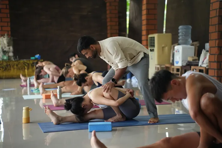 老師偶爾會去幫忙push一下