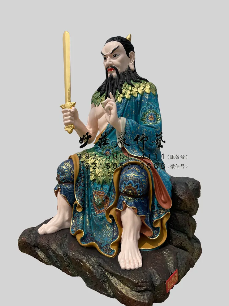 伏羲神像右側照