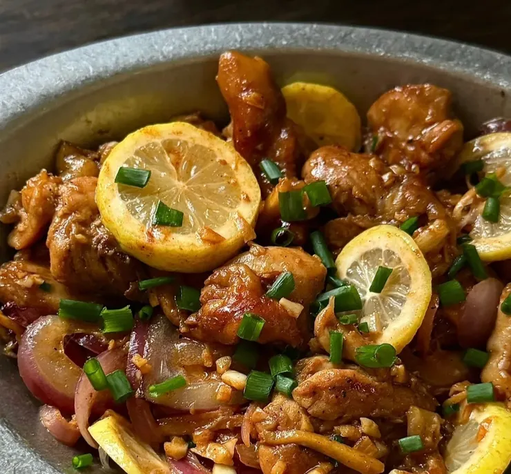 柠檬干煎鷄