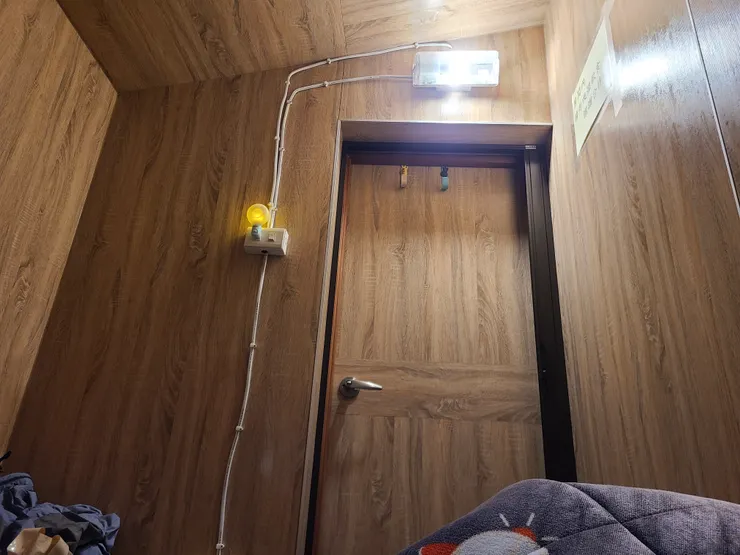 下山後很亢奮，睡不太著