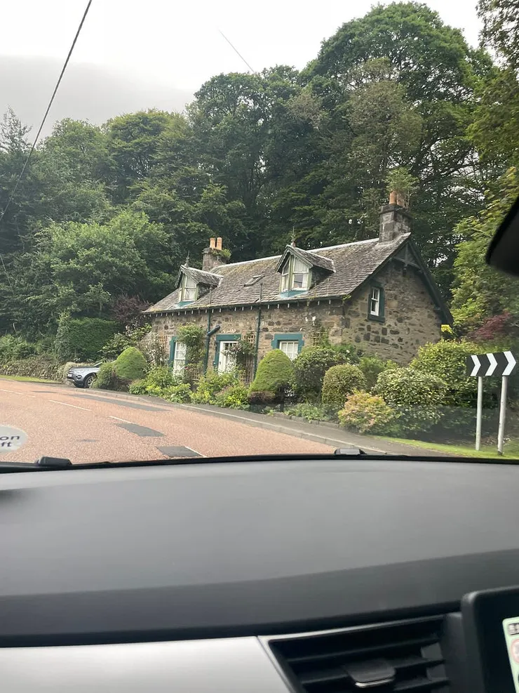 蘇格蘭A85沿途風光