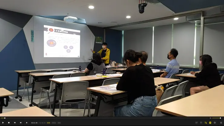 臺中西屯正念書法班:正念書法三要素,覺察意識、潛能開發、能力統合(林冠傑,2023)