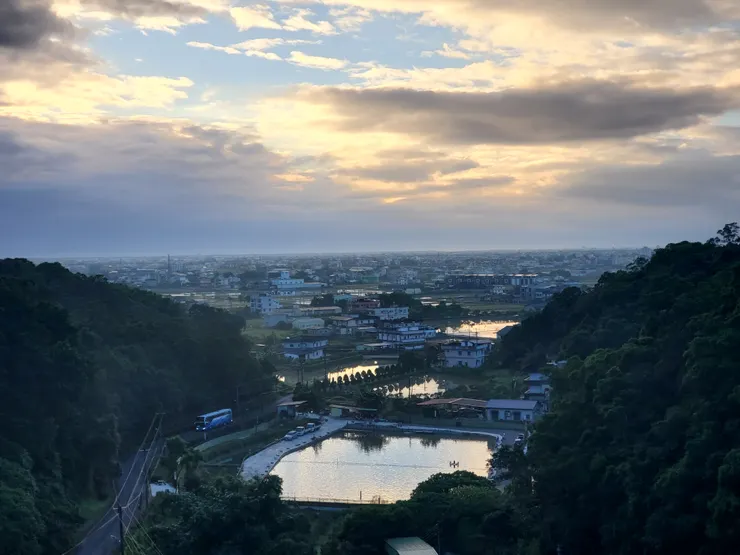 AM6:36 玉清宮前風景 