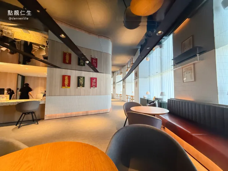 9樓很美的接待大廳｜板橋馥華枕月產後護理之家Momcation House |