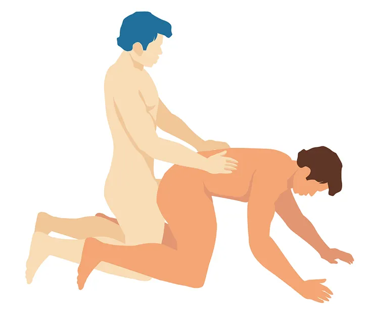 男性也可以學女性的體位探索會陰高潮