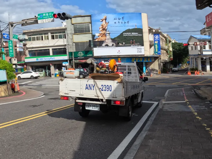 難易度中等的龍門鹽寮自行車道。