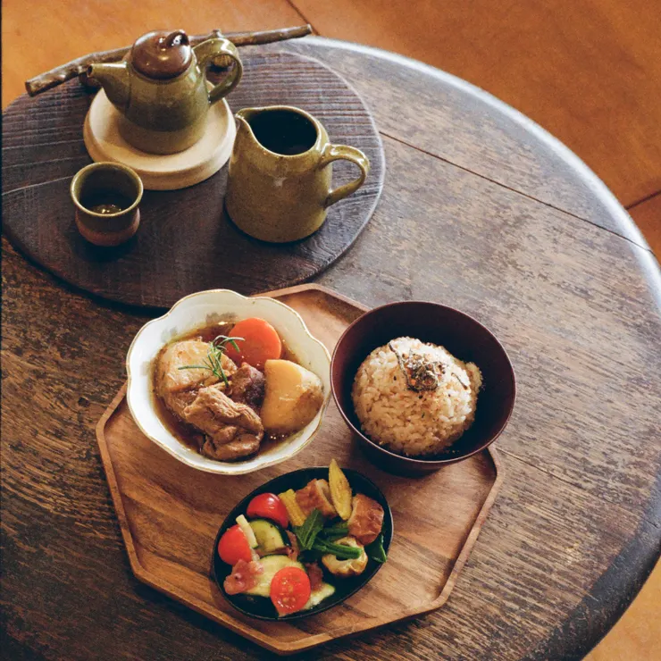 台北茶店「薈福」的茶泡飯，滿滿自豪的台灣好味道，台灣茶沖入台灣米好讚