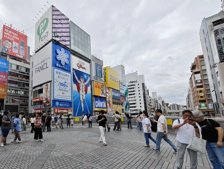 戎橋(固力果跑人)