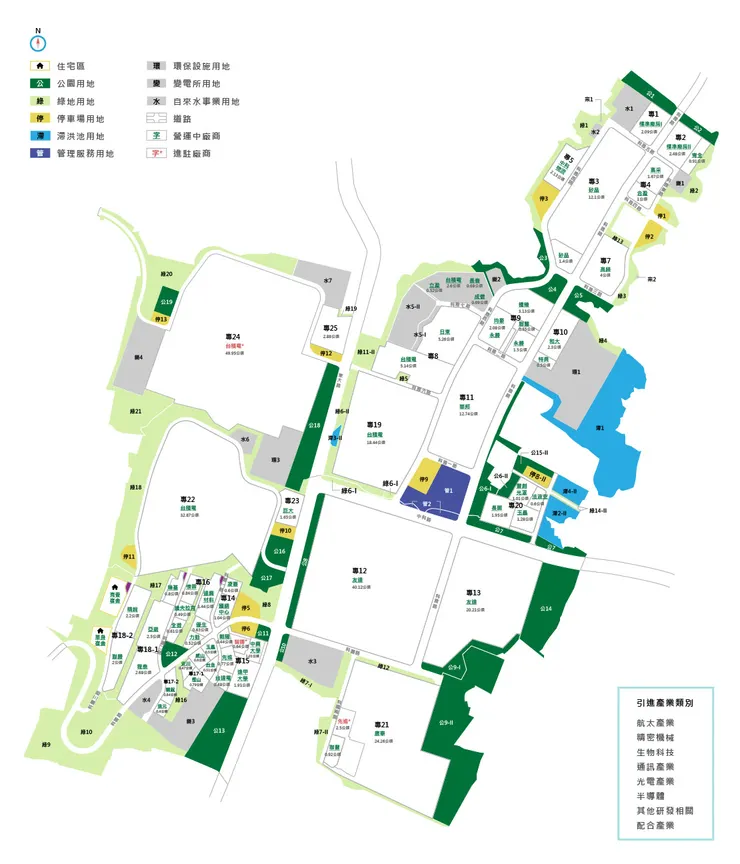 中科台中園區地圖