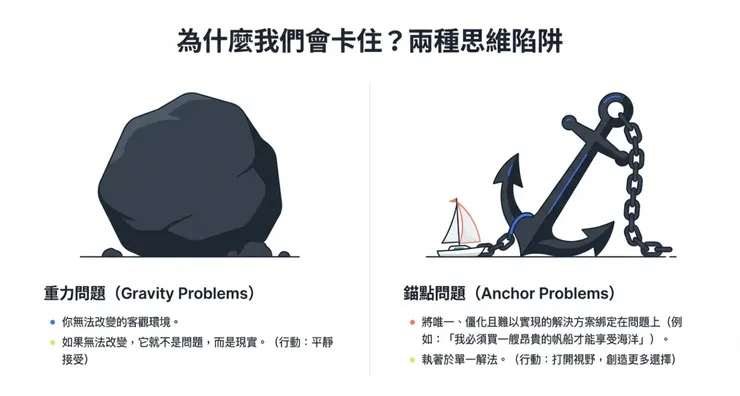 重力問題與錨點問題