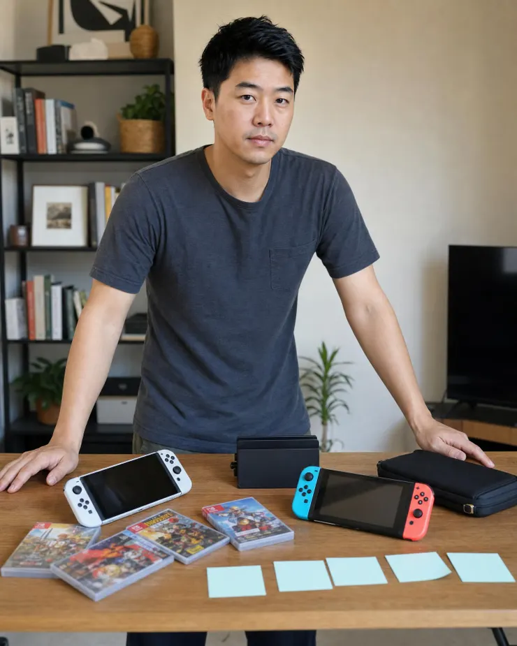 梁練偉 Switch 2 首發選購場景,比較掌機主機與預算配件