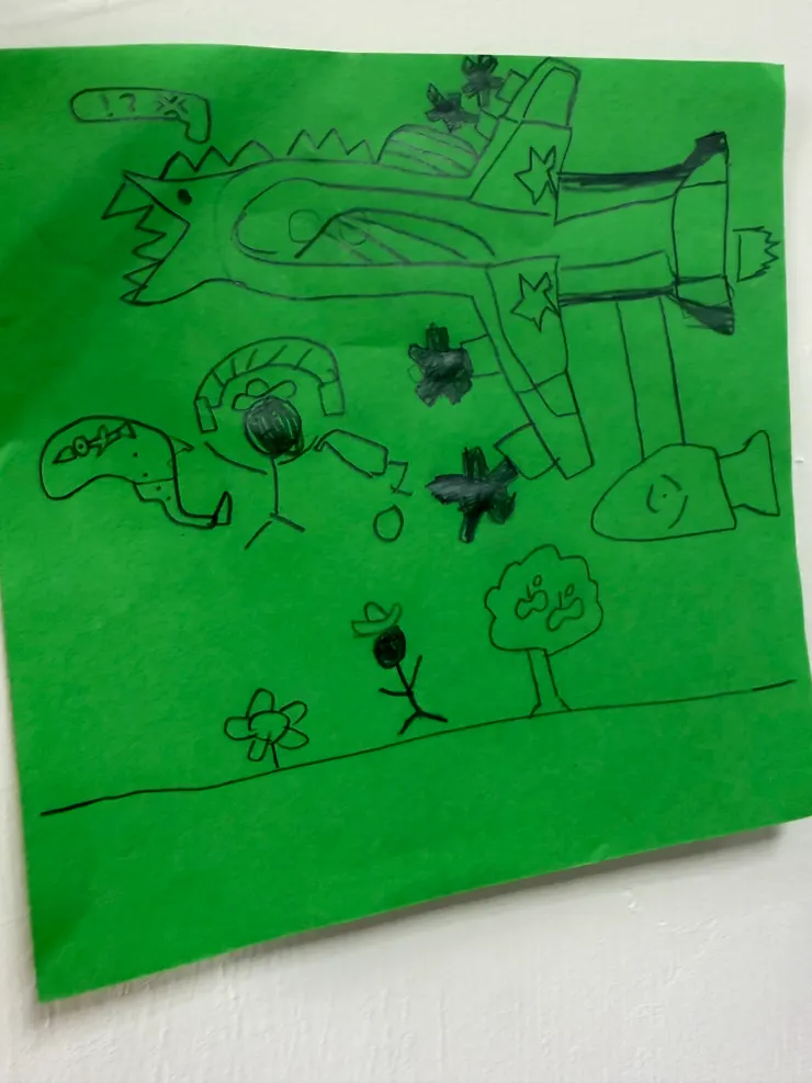 我兒最進步的地方就是說再見的時候不再傷心