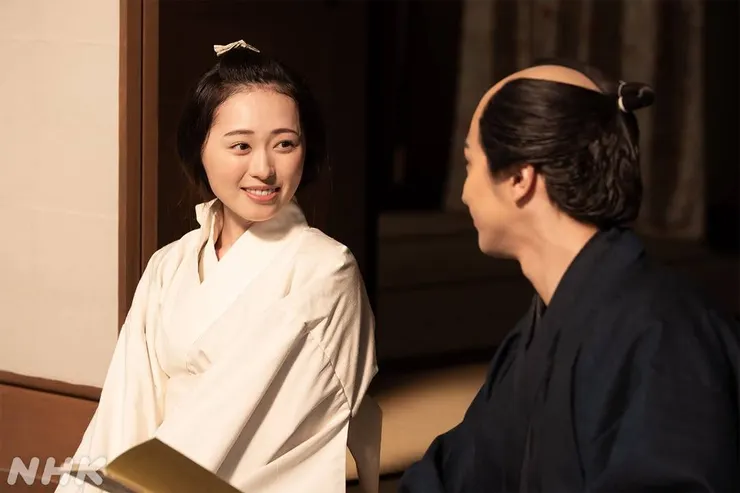 終於釋懷露出笑容的誰袖