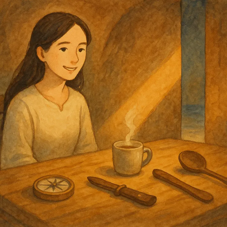 長姊入座,燈罩對了。