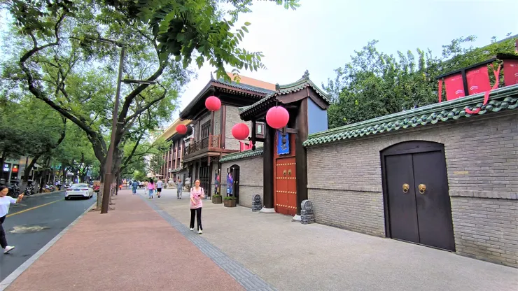 @易俗社博物館入口街道 / xianyi拍攝