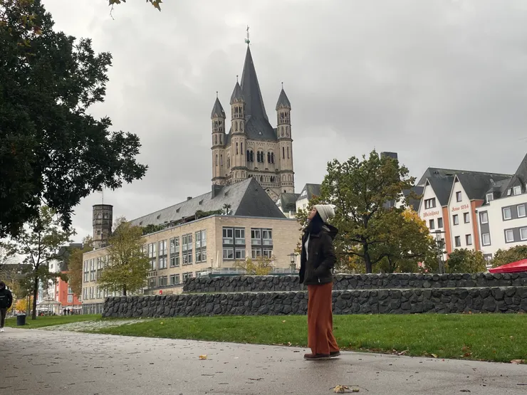 這是在科隆（Cologne，Germany）河邊拍的照片