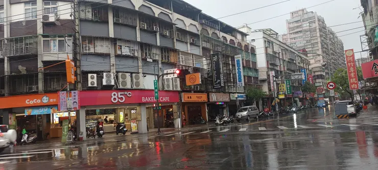 昨天雨勢驚人！