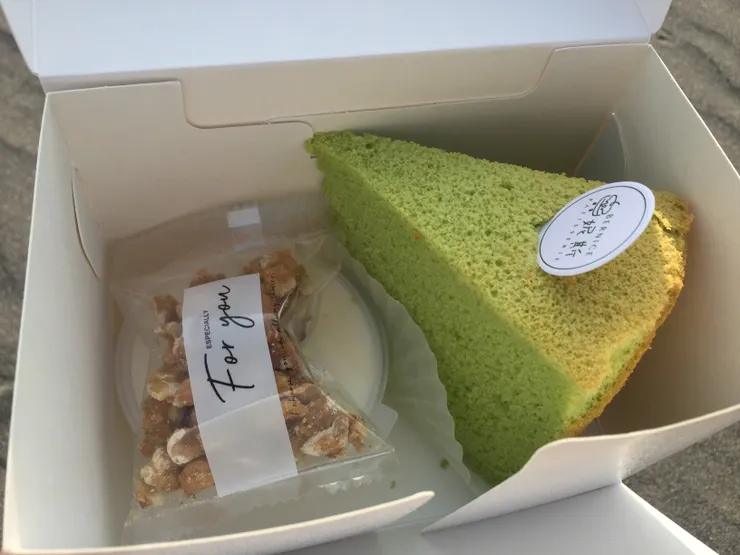 海鹽奶蓋斑斕蛋糕