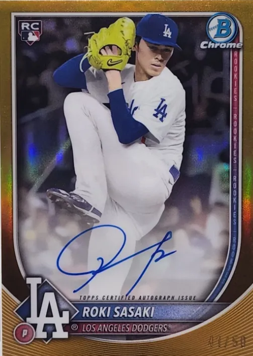 2025 Bowman Rookie Chrome Auto