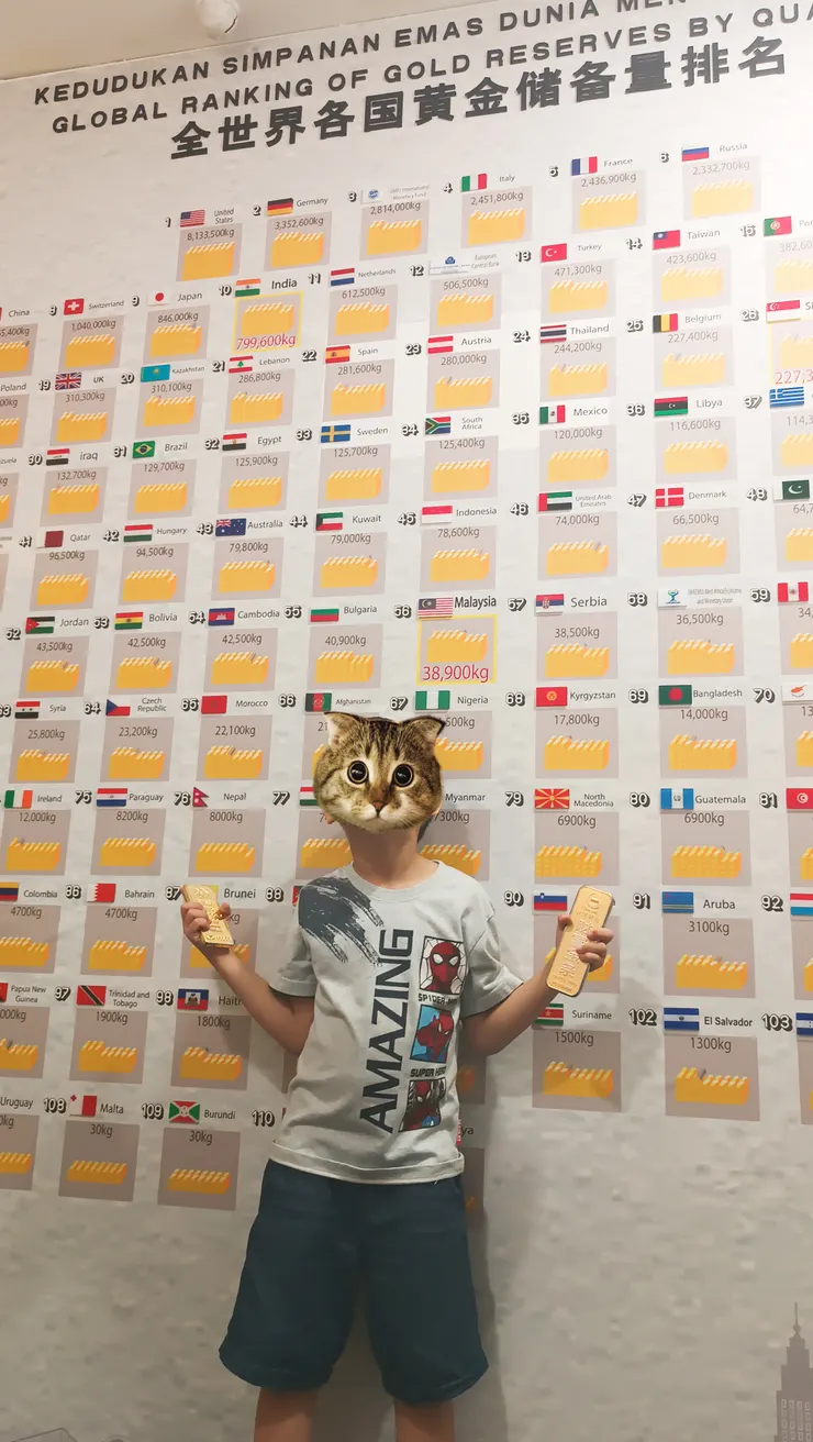 看看那個國家最富有。