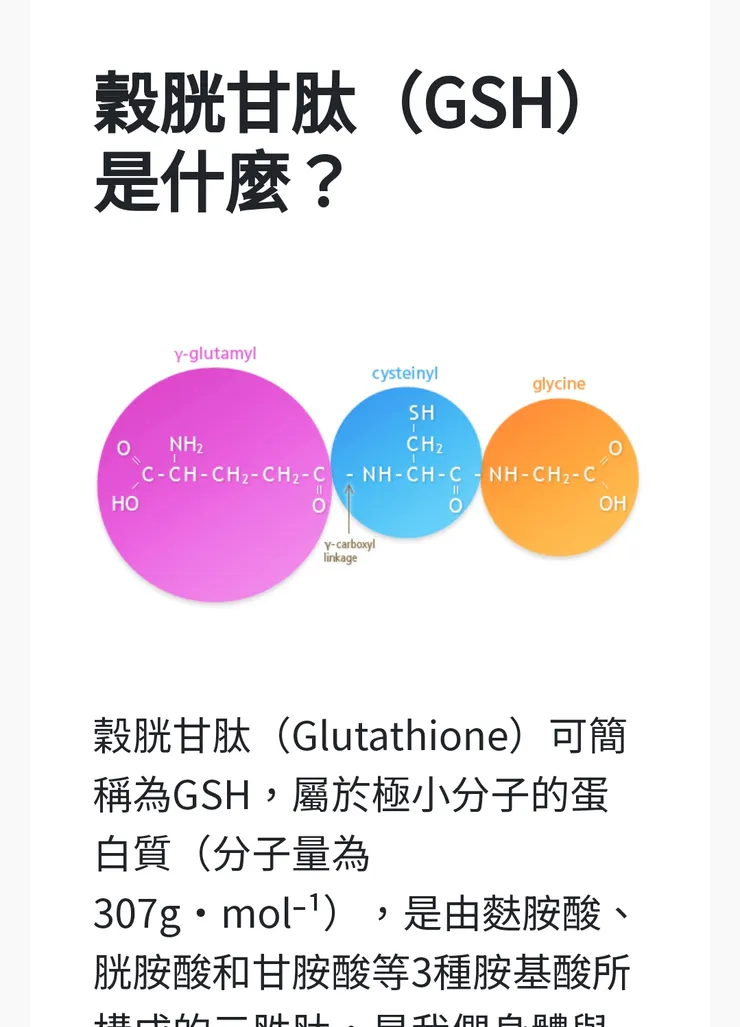 GSH你美白會需要的產物