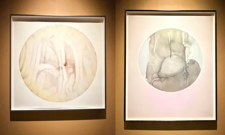 Glacial lanscape no.11 ,2018 & Melting tomorrow now ,2022 - Ólafur Elíasson