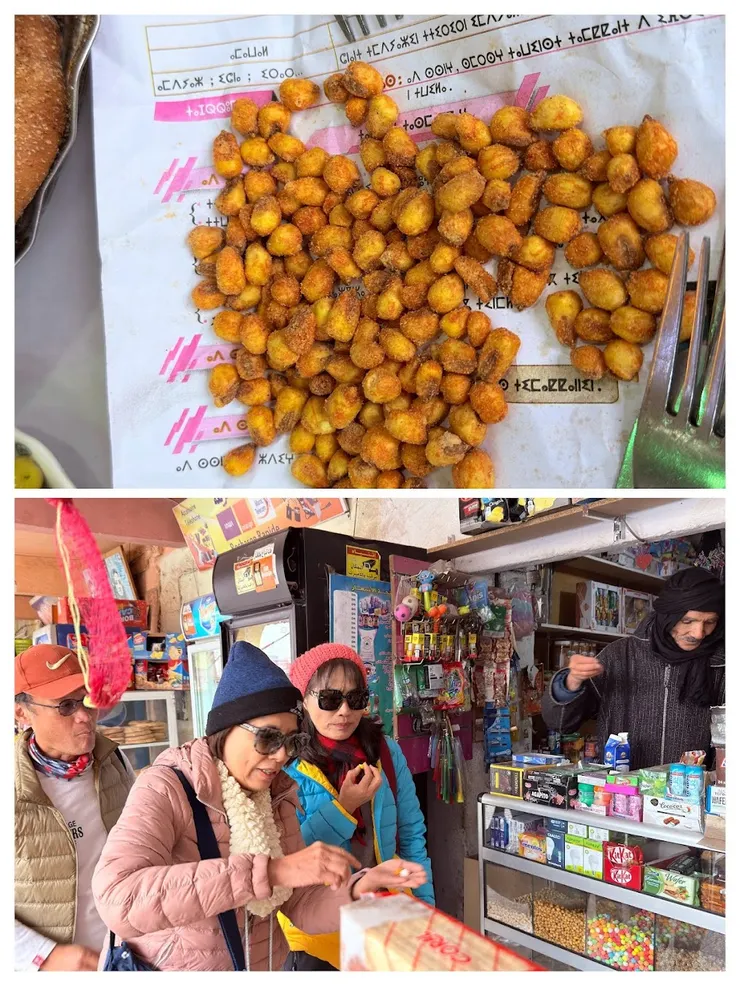 試吃零食買了烤玉米粒