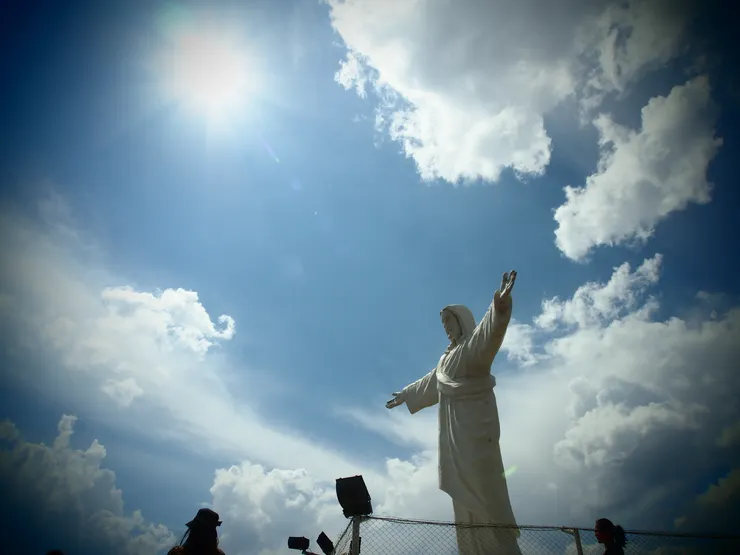 庫斯科近郊 白耶穌像 Cristo Blanco