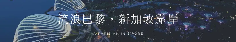 流浪巴黎，新加坡靠岸的沙龍