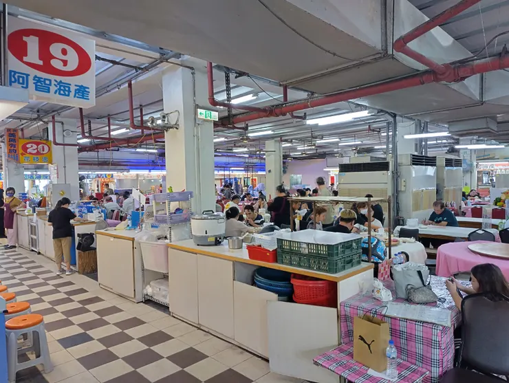 漁港直銷中心二樓內環境