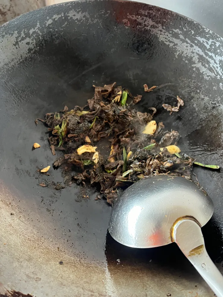 炒梅乾菜