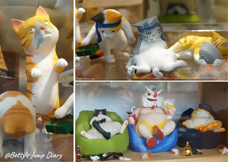 ▲竹北貓角落-萌寵日常公仔 /圖片來源：Betty's Jump Diary