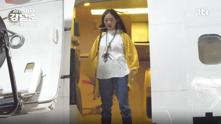 圖片來源：JTBC-《힘쎈여자 강남순》幕後花絮