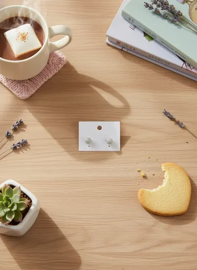 作品集_手作飾品：🌿【療癒系手作】天然東陵玉鋼線耳環